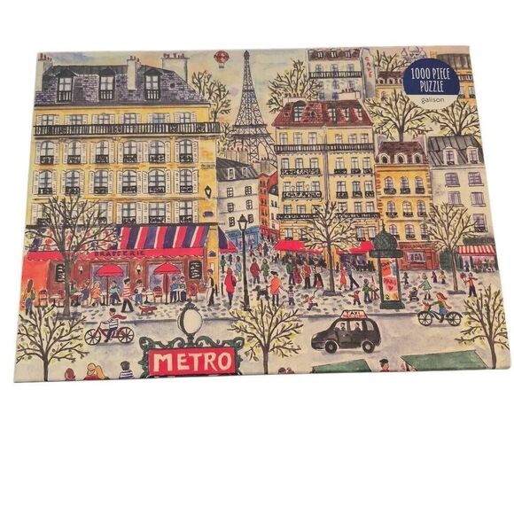 Galison Paris by Michael Storrings 1000 pc Jigsaw Puzzle - Picture 4 of 8